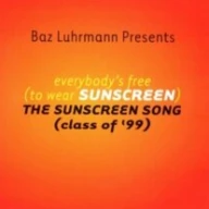 Everybody's Free (To Wear Sunscreen)