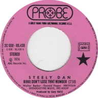 Rikki Don't Lose That Number